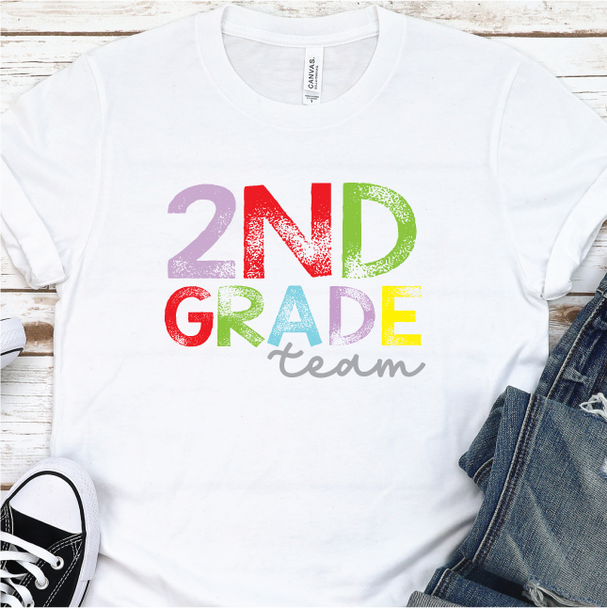 Second Grade (Teacher/Team) Shirt