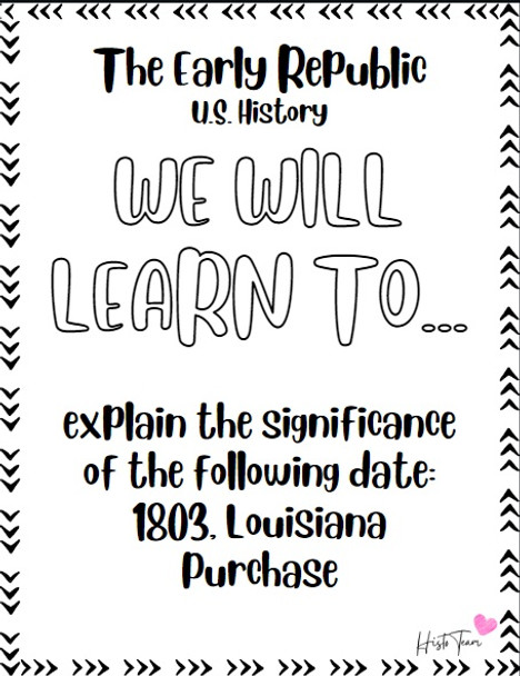 TEKS Resource Bundle 8th Grade U.S. History