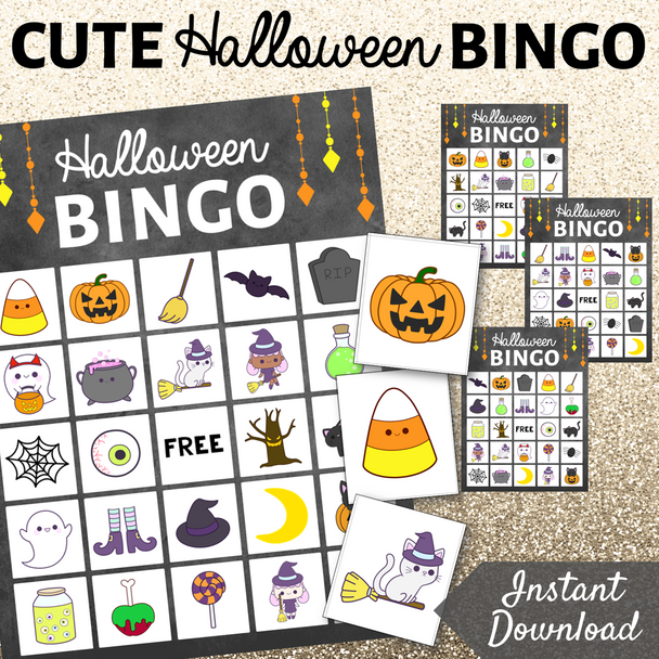 Cute Halloween Bingo Thumbnail