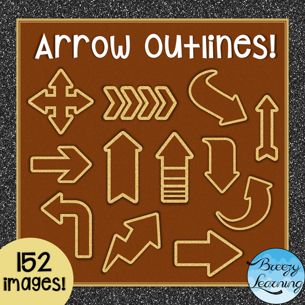 Glitter Arrow Bundle - 152 images - PNG & SVG