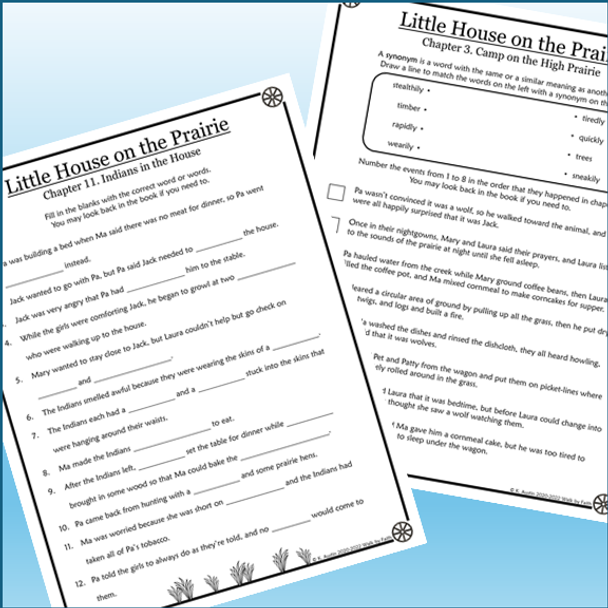 Little House on the Prairie Novel Study