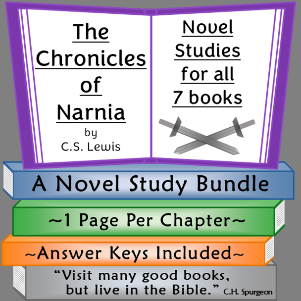 The Chronicles of Narnia Novel Studies Bundle