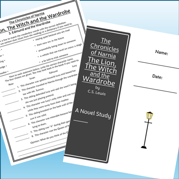 The Chronicles of Narnia Novel Studies Bundle