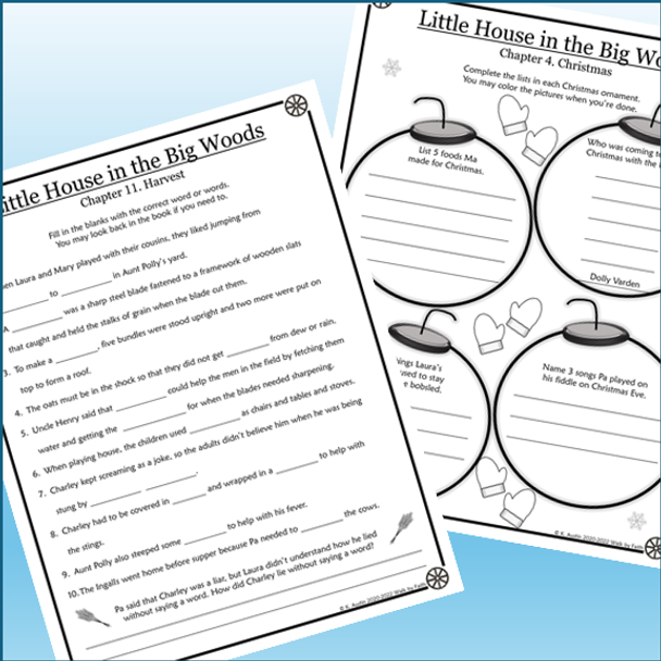 Little House Series Novel Studies Bundle