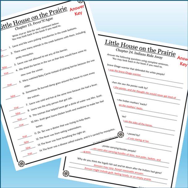 Little House Series Novel Studies Bundle