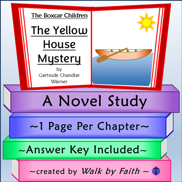 The Yellow House Mystery Novel Study (The Boxcar Children #3)