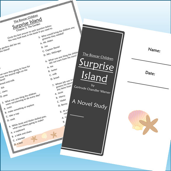 The Boxcar Children Novel Studies Books 1-4