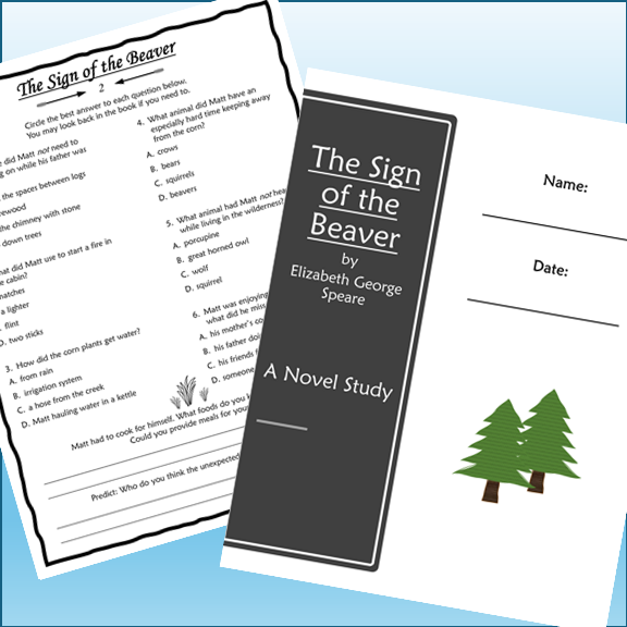 The Sign of the Beaver Novel Study