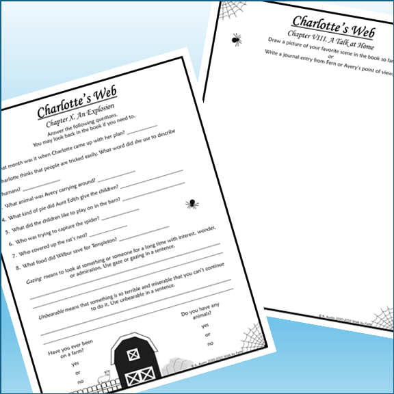 E. B. White Novel Studies Bundle