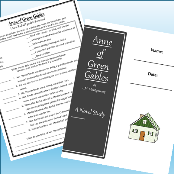 Anne of Green Gables Novel Study
