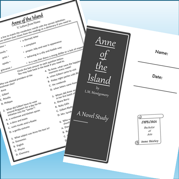 Anne of Green Gables Novel Study Bundle