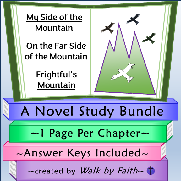 My Side of the Mountain Novel Studies Bundle