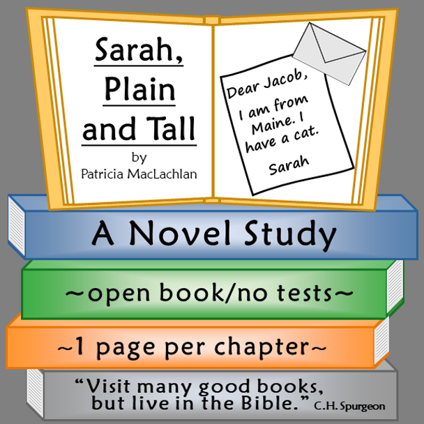 Sarah, Plain and Tall Novel Study