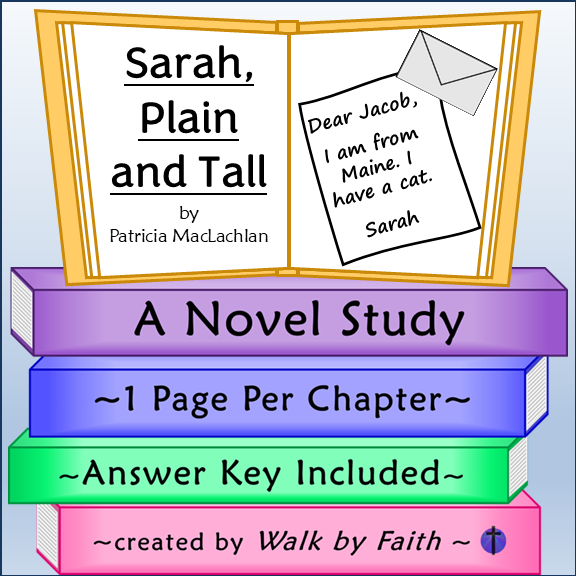 Sarah, Plain and Tall Novel Study