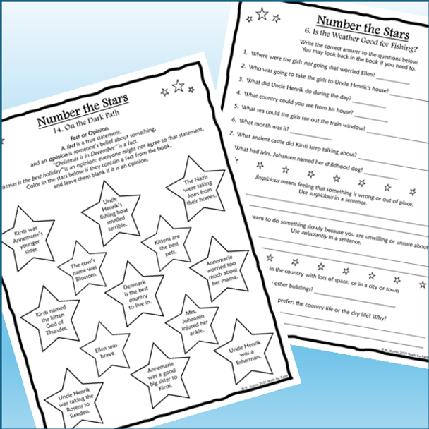 Number the Stars Novel Study