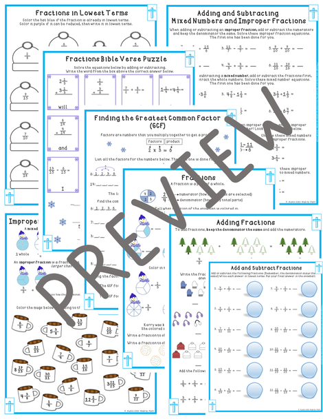 Winter Fractions