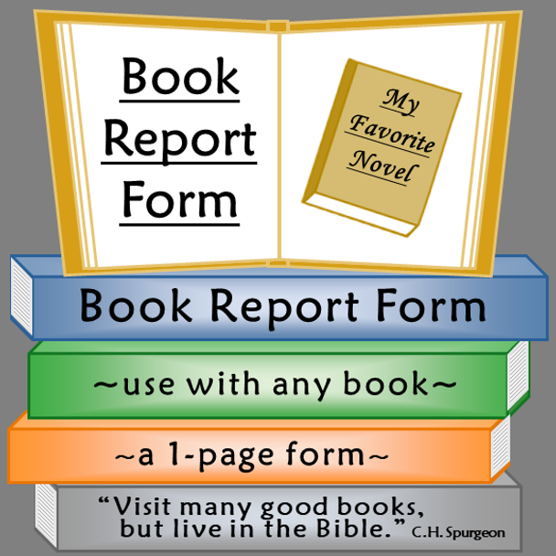 Book Report Forms - FREE