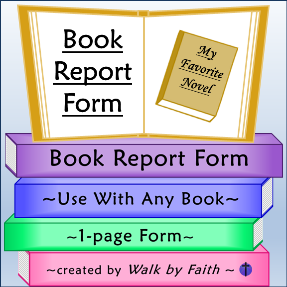 Book Report Forms - FREE