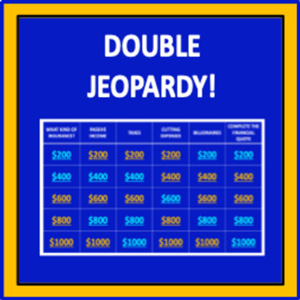 Simple Machines Jeopardy