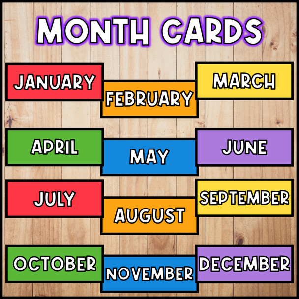 Birthday Posters | Back to School Classroom Decor