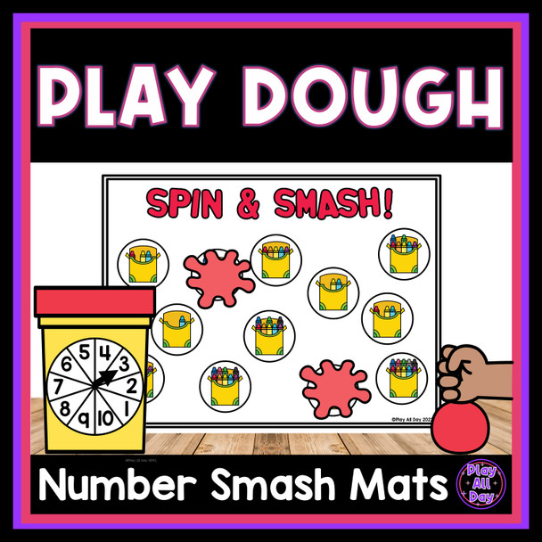 Back to School Smash Mats | Number Recognition and Counting Activities