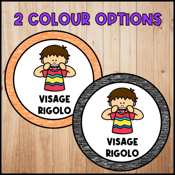 French Morning Greeting Signs | Back to School Classroom Decor