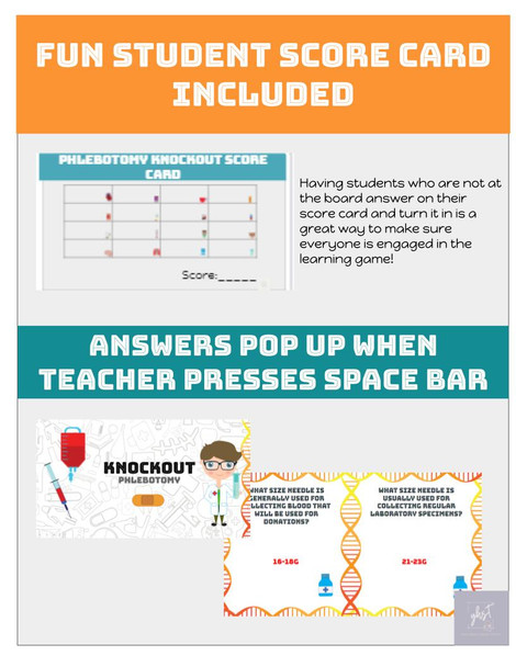 Phlebotomy Knockout Game - Safety and Routine Collections