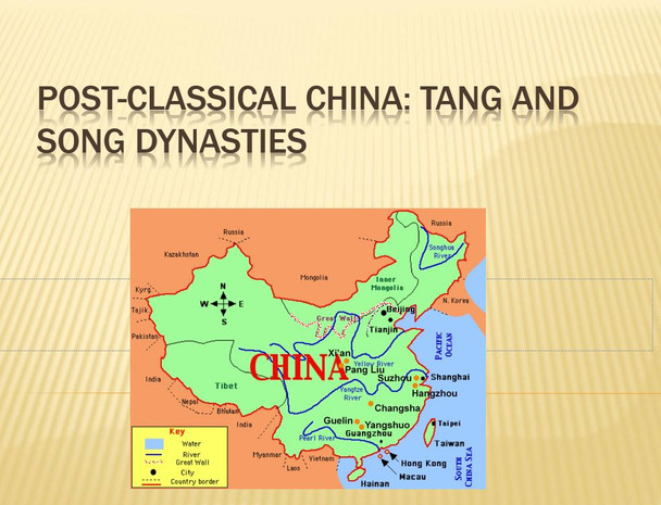 The Tang and Song Dynasties Travel Brochure Activity