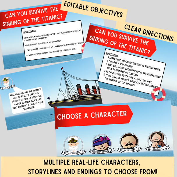 Titanic Simulation Game