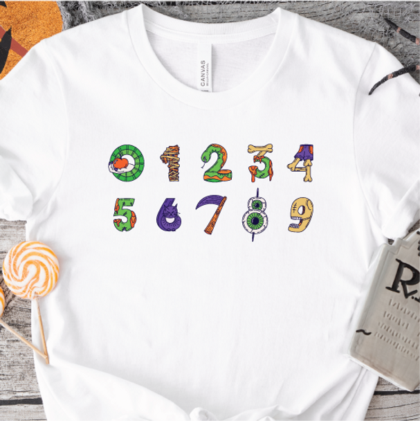 "Spooky Numbers" T-shirt