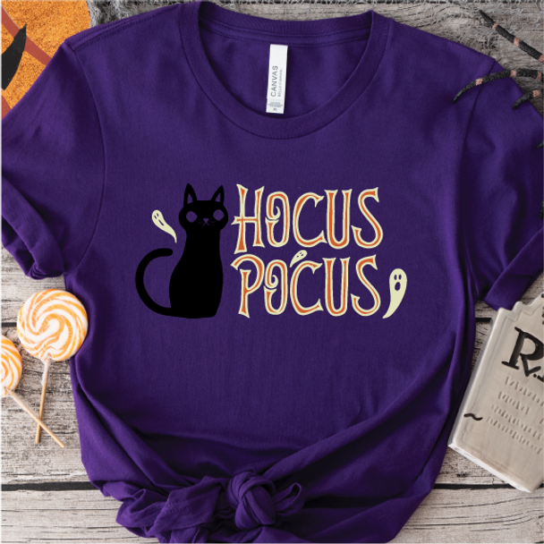 "Hocus Pocus Cat" T-shirt