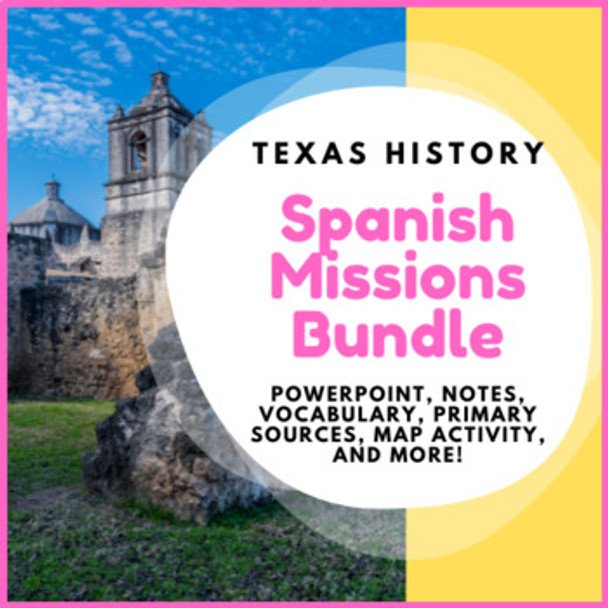 Texas History: Spanish Exploration and Colonization Bundle