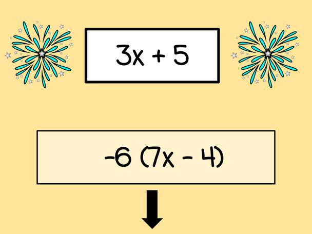 New Year's Equivalent Expressions Race 