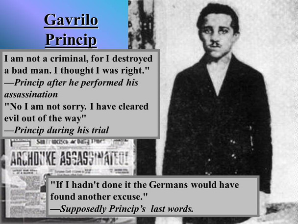 Assassination of the Archduke Franz Ferdinand- World War I Begins