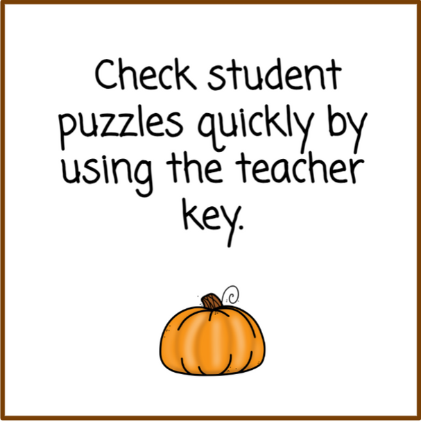 Thanksgiving Adding and Subtracting Integers Puzzle