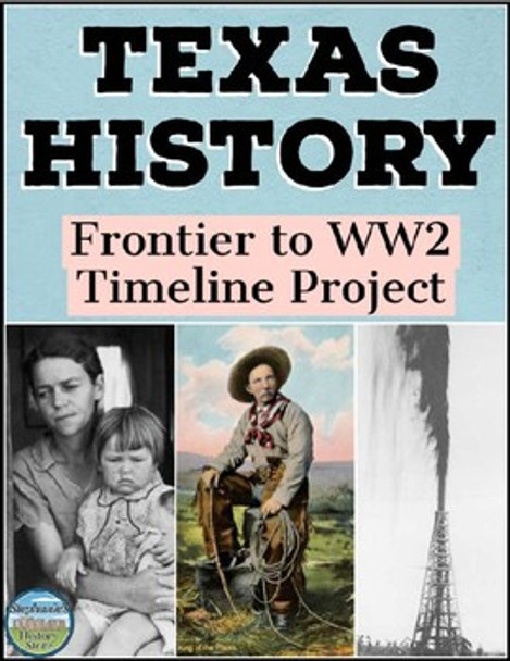 Texas History Timeline Project: The Frontier to World War 2