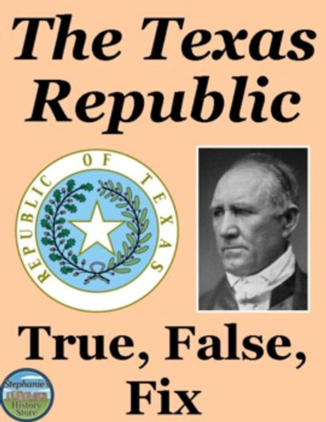 The Texas Republic True False Fix