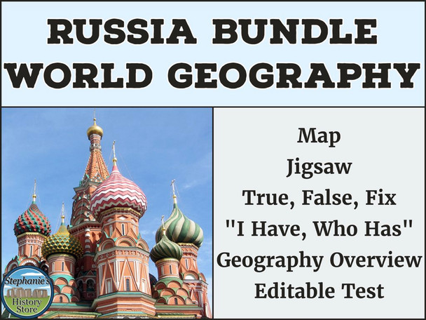 Geography of Russia Bundle
