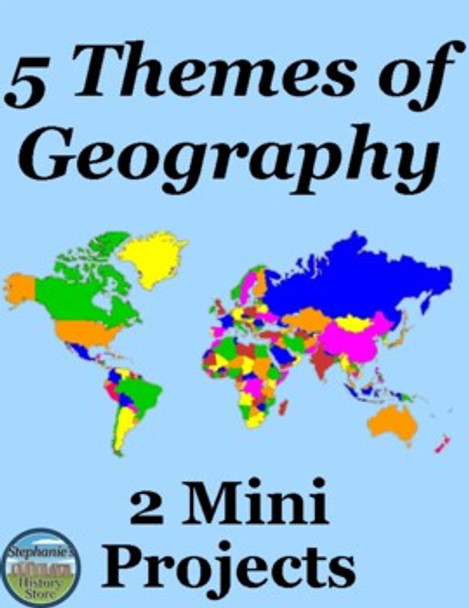 5 Themes of Geography Mini Projects