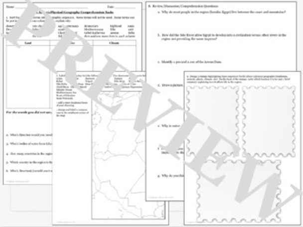 North Africa Physical Geography Overview