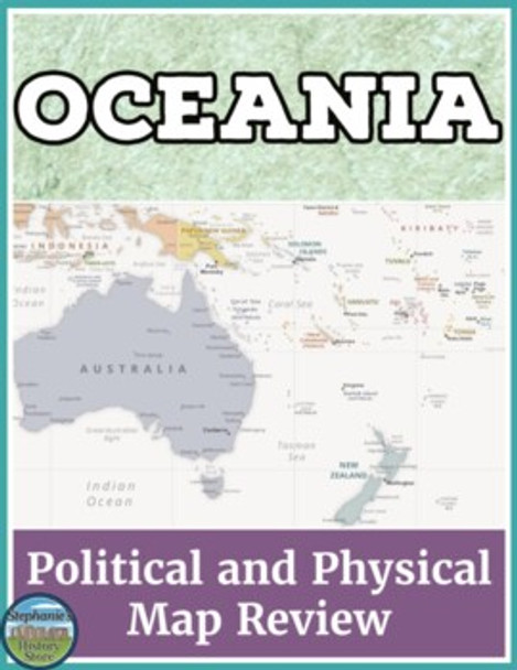 Oceania Map Activity