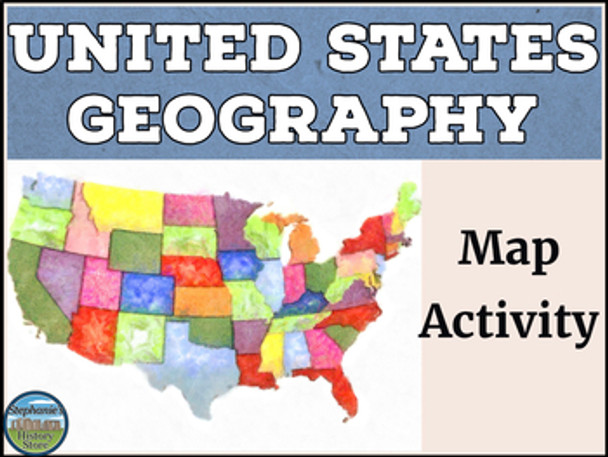 United States Geography Map Review