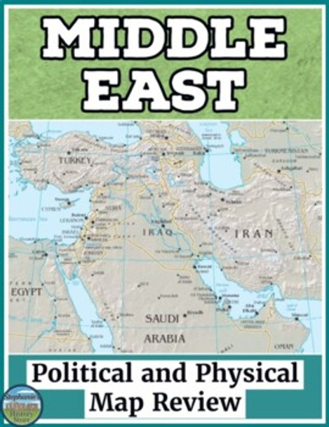 Middle East Geography Map Activity