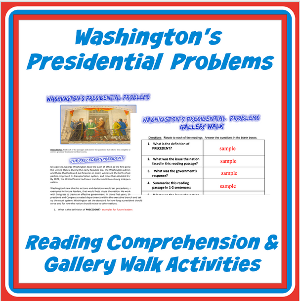 Washington's Presidential Problems