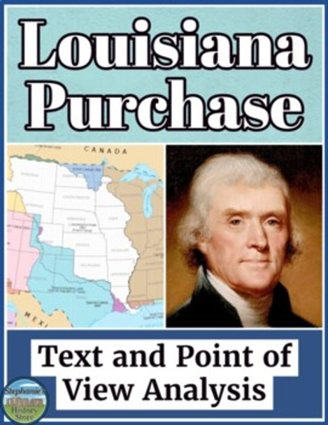 The Louisiana Purchase Primary Source Analysis Packet