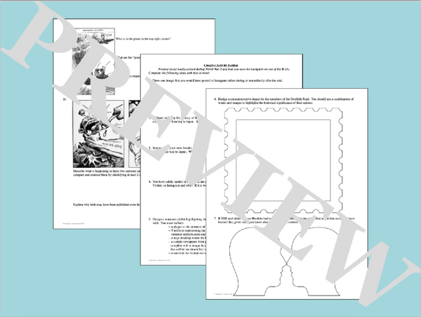 The Doolittle Raid Primary Source and Image Analysis