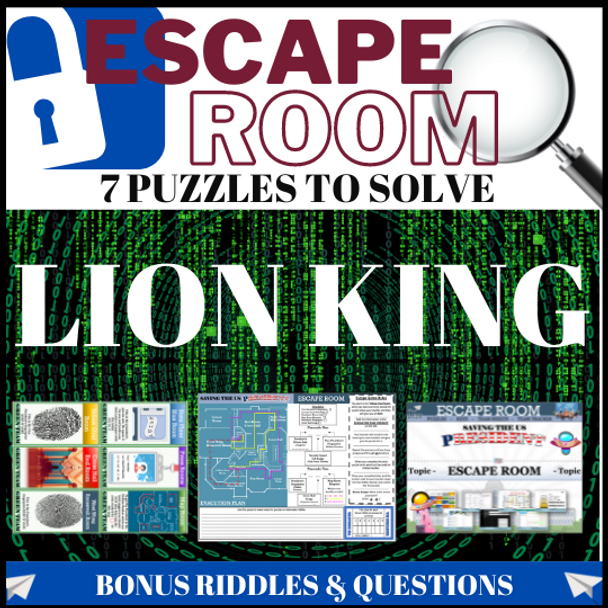 Lion King  Escape Room 