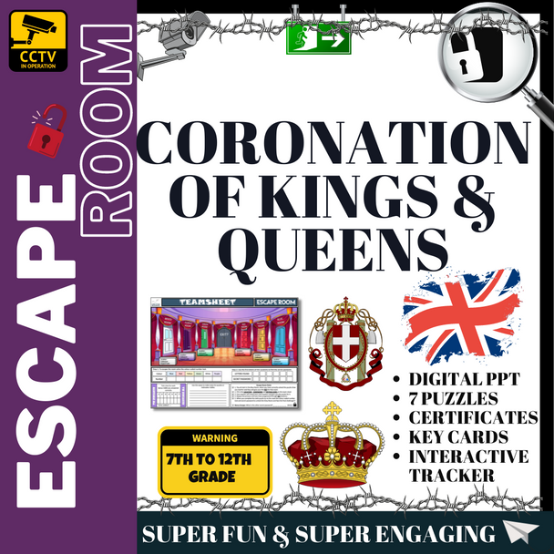 Coronation of Kings And Queens Escape Room 