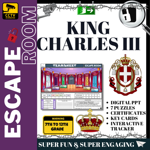 King Charles III Escape Room 