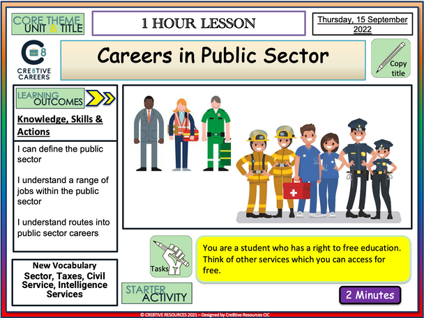Careers in Public Sector 